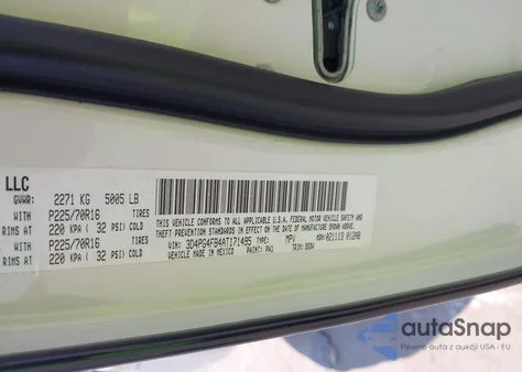 2010 Dodge Journey Se from USA, damaged, VIN 3D4PG4FB4AT171495